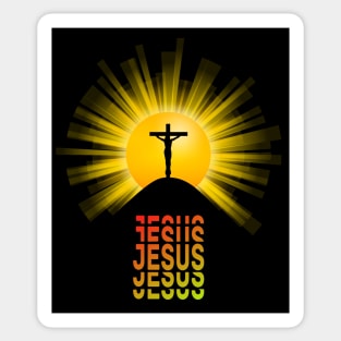 Jesus Christ, Sun of God Sticker